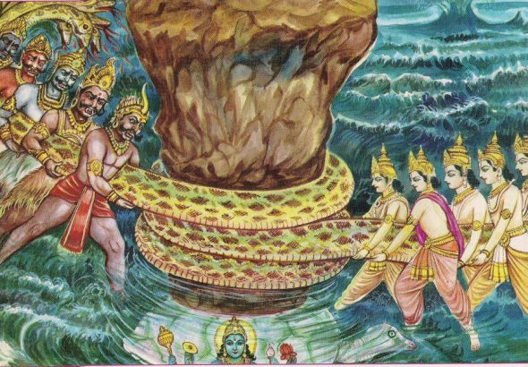 Samudra-Manthan-The-Churning-of-the-Ocean-of-Milk