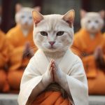 buddhist-cat-animal-worship-funny-illustration-cat-folded-paws-buddhist-cat-animal-worship-funny-illustration-cat-285738713