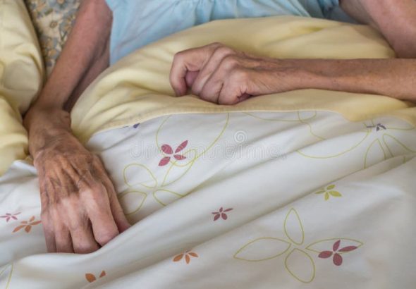 old-woman-bed-skinny-arms-hands-very-lying-40699566